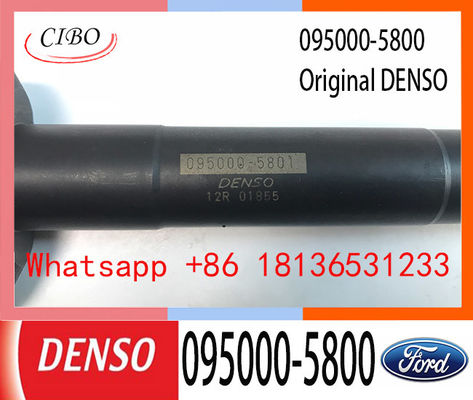 Injecteur diesel véritable de DENSO 095000-5800 095000-5801 pour Ford Transit 2.2L 2.4L 6C1Q-9K546-AC, 6C1Q9K546AC