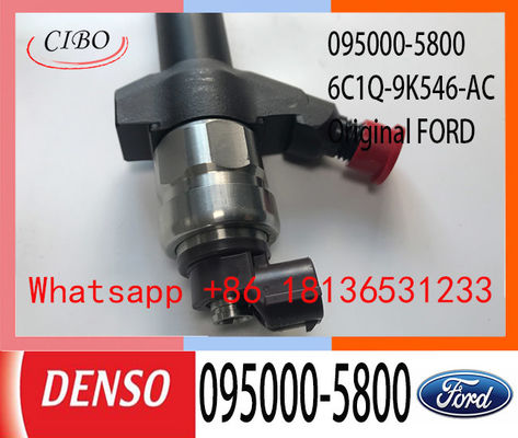 Injecteur diesel véritable de DENSO 095000-5800 095000-5801 pour Ford Transit 2.2L 2.4L 6C1Q-9K546-AC, 6C1Q9K546AC