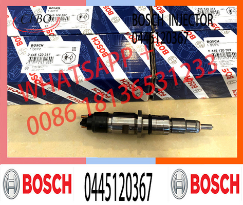 Injecteur de carburant commun 0445120289 de rail 0445120367 pour Bosch Cummins Isbe Isde