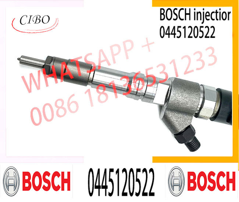 Injecteur commun 0445120552 de rail de pièces de moteur diesel 0445120512 pour des moteurs de VO-LVO Penta