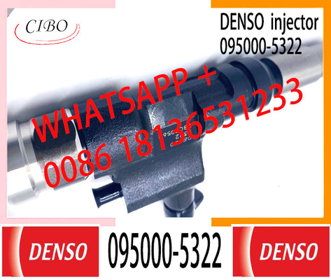 Injecteur commun de rail d'injection de carburant diesel 095000-5322 pour le CAMION N04C de HINO