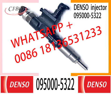 Injecteur commun de rail d'injection de carburant diesel 095000-5322 pour le CAMION N04C de HINO
