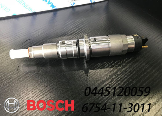 Injecteur Diesel d'origine 0445120059 pour Cummins 3976372 4945969 QSB6,7 CDC/KOMATSU 200-8/Hyundai