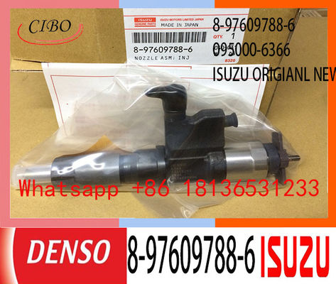 Injecteur de carburant d'origine 8-97609788-6 095000-6366 ISUZU