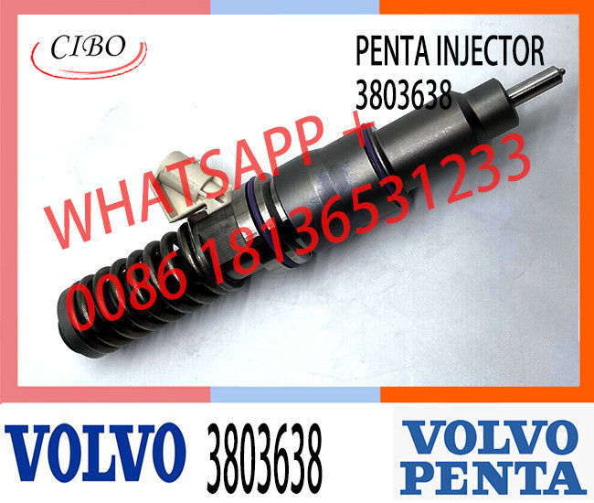 injecteur de gazole 3803638 00889481889481 BEBE4C07001 original pour le moteur de Volvo Penta D16